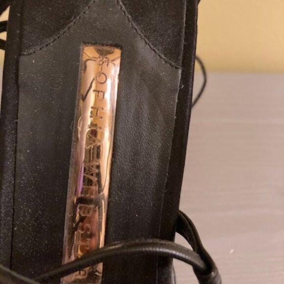 Sophia Webster butterfly rhinestone clear peep toe, size 41 - Picture 2 of 4